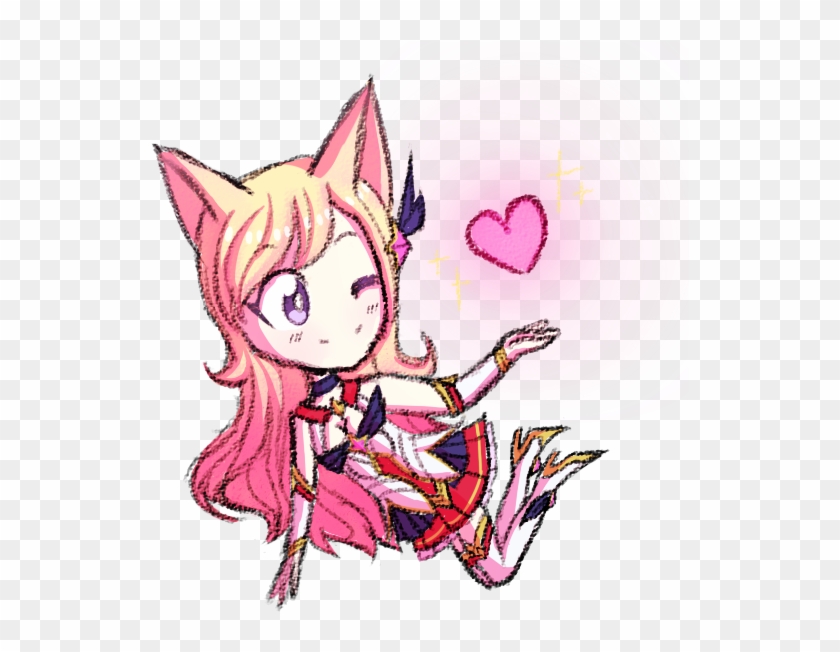 Star Guardian Ahri - Cartoon Clipart