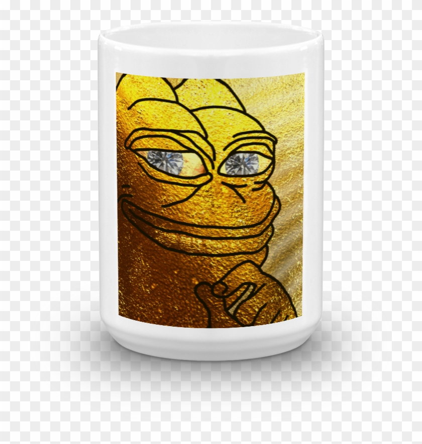 Golden Rare Pepe Limited Edition Mug - Mug Clipart #882163