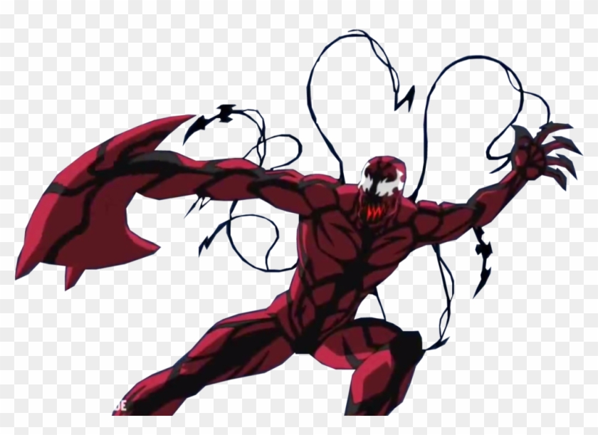 Image Black And White Library Ultimate Spider Man Render - Carnage Ultimate Spider Man Cartoon Clipart