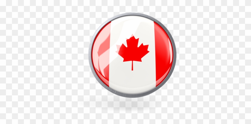 Illustration Of Flag Of Canada - Canadian Flag Icon Png Clipart
