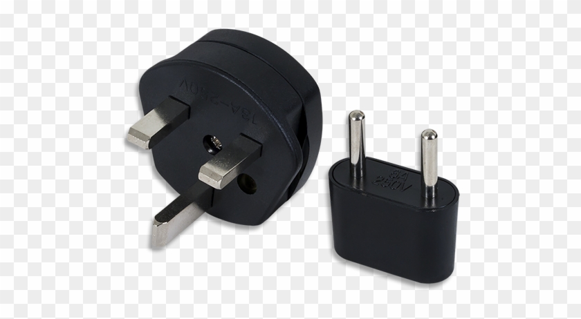Product Image Of The European And Uk Wall Plug Adapter - Cable Clipart