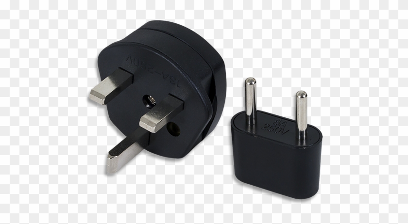 Product Image Of The European And Uk Wall Plug Adapter - Cable Clipart #882970