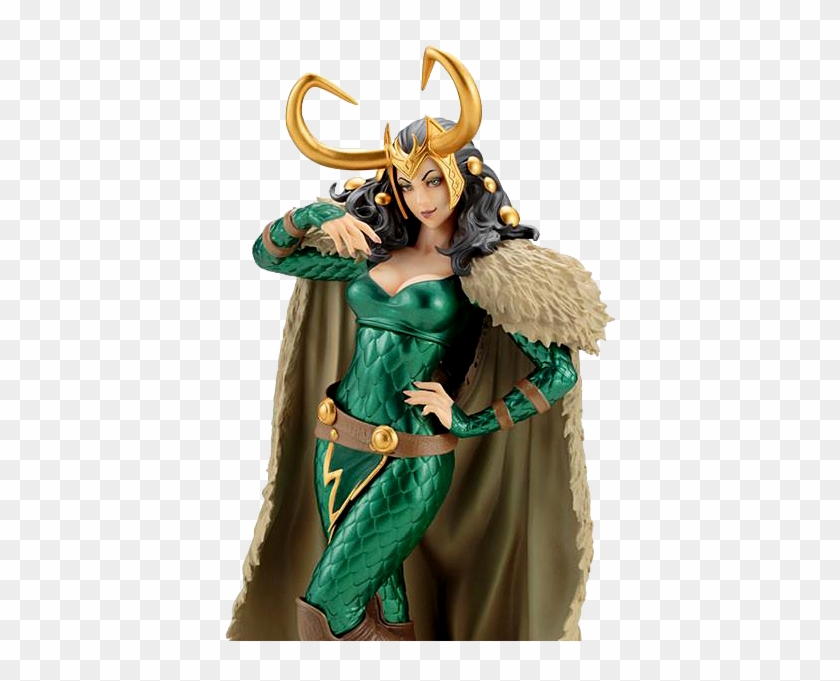 Loki Bishoujo Statue - Lady Loki Marvel Clipart #883114