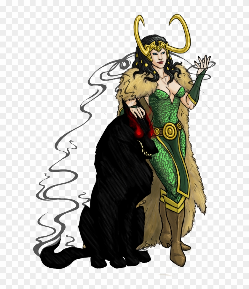 Loki Clipart Transparent - Loki Female - Png Download #883261