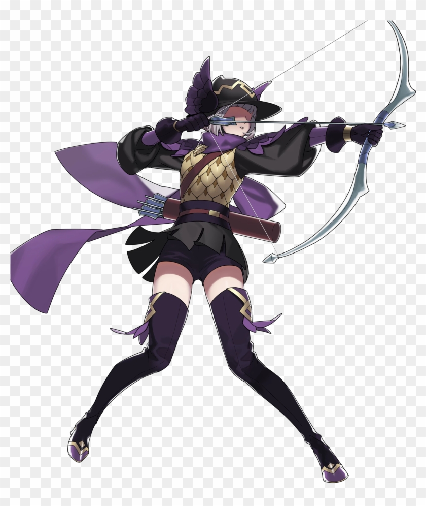 Chatnobody's - Fire Emblem Bow Flier Clipart