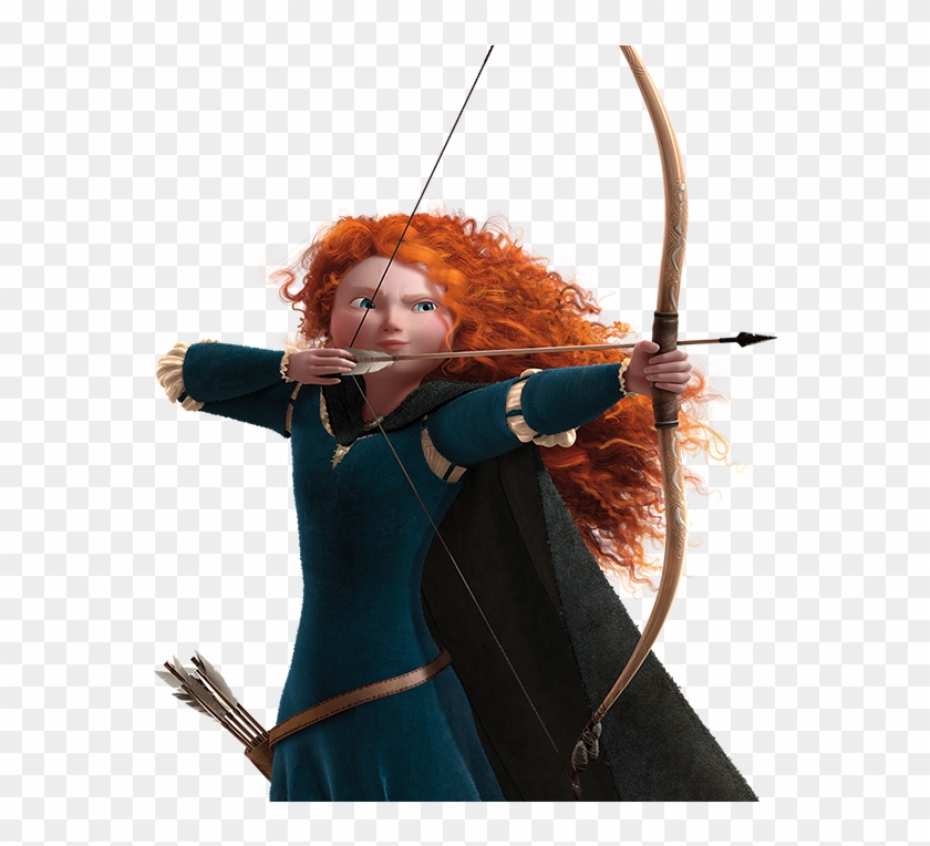 Disney Princess Merida Archer Photo - Disney And Pixar Main Characters Clipart #883590