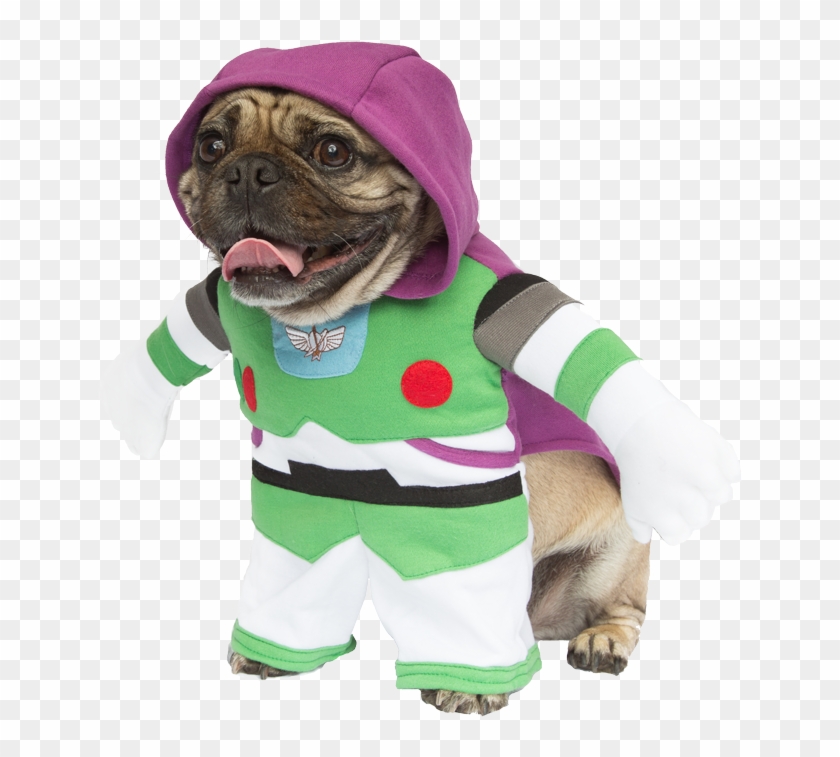 Buzz Lightyear Dog Costume Dog Costumes Clothes Pet - Pug Clipart #883622