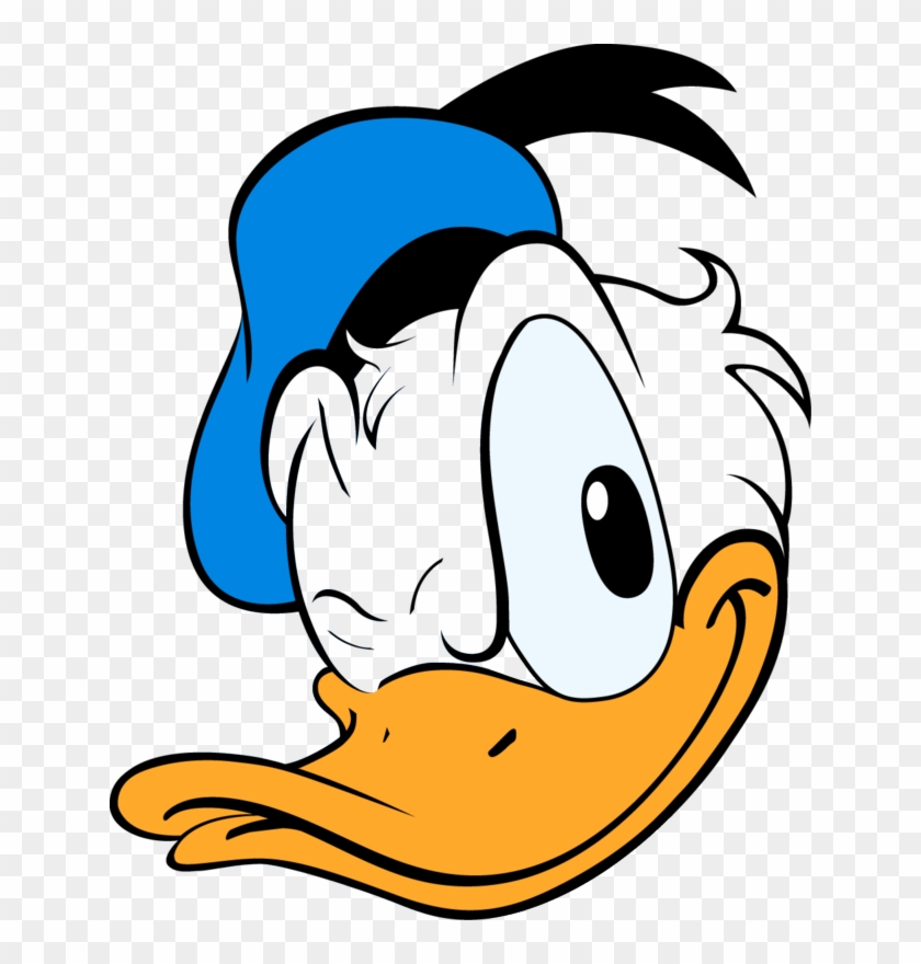 Donald Duck Hd Png - Donald Duck Head Png Clipart #883737