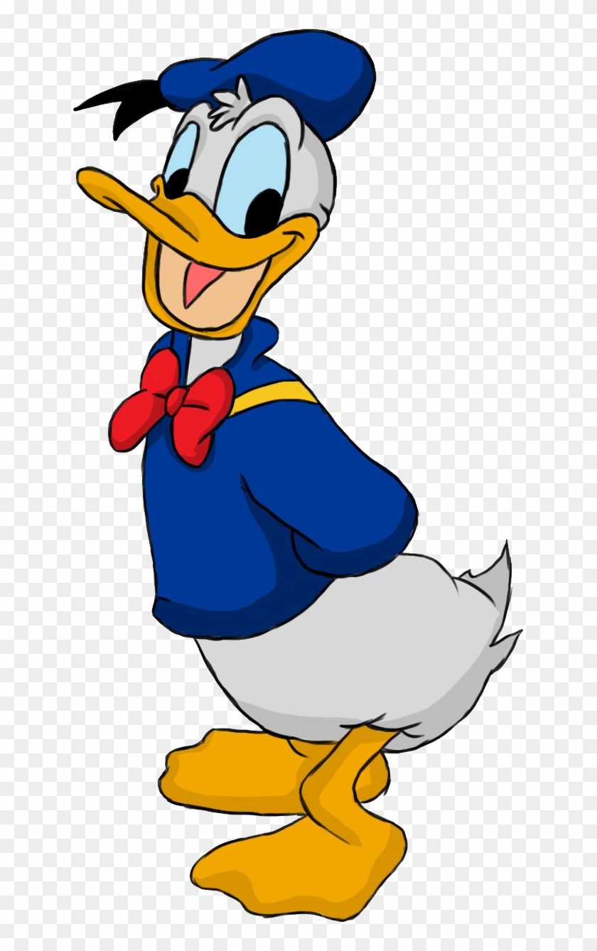 Donald Duck, Clip Art, Illustrations, Pictures - Donald Duck Cartoon Drawing - Png Download