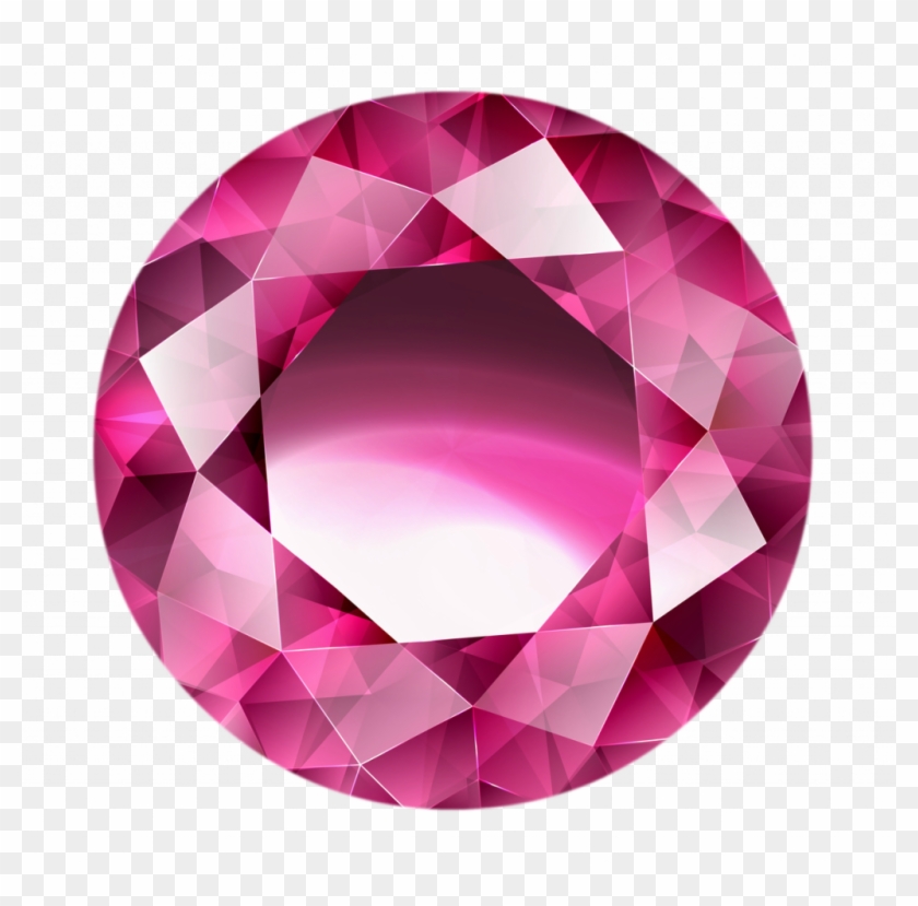 Ruby Png Transparent - Pink Ruby Png Clipart #883893