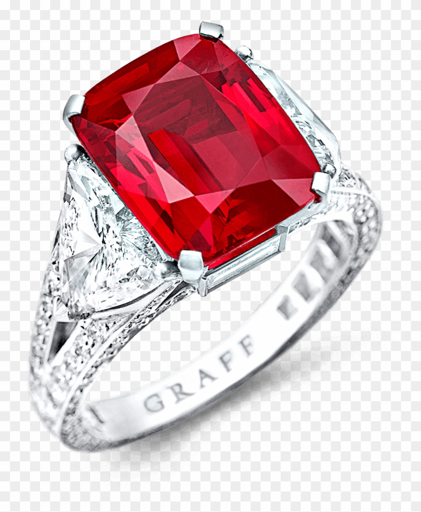 The Graff Ruby - Engagement Ring Clipart #884369