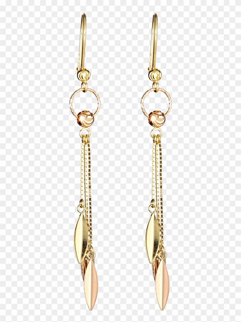 Gold Chain Ear Ring Design Clipart #884467