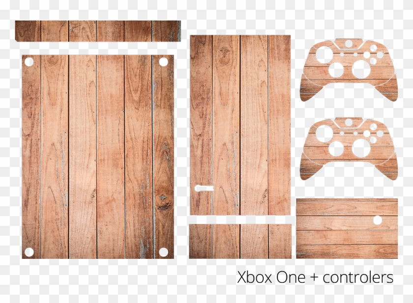Wooden Texture Xbox Skin Sticker - Plank Clipart #884654