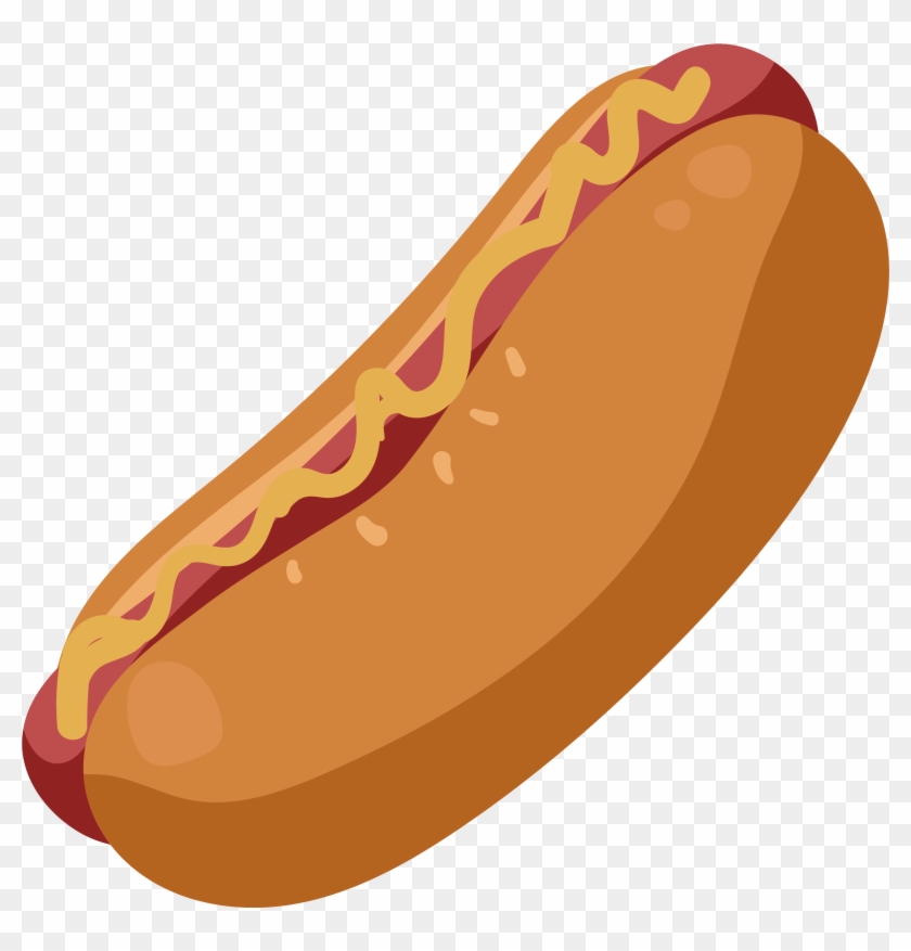Banner Freeuse Library Hot Dog Pescado Frito Food Drawing - Hot Dog Drawing Clipart