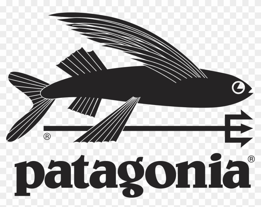 Patagonia Flying Fish Logo Clipart
