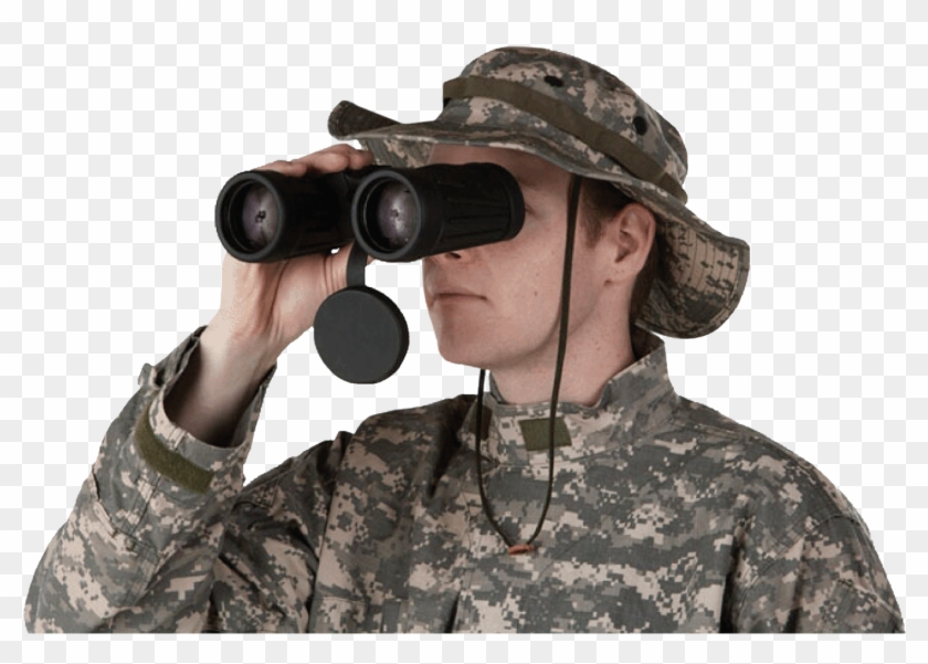 Binoculars Png - Soldier With Binoculars Png Clipart