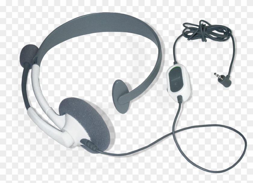 360 Wired Headset - Xbox 360 Official Headset Clipart