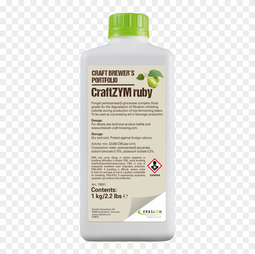 Craftzym-ruby - Plastic Bottle Clipart #885512