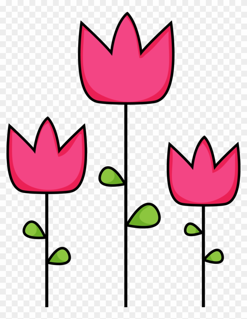 Pink Tulip Png Image Clipart - Tulip Clip Art Png Transparent Png #885513