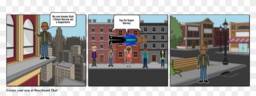 Steve Harvey The Superhero - Hating Your Pointless Existence Clipart #885721