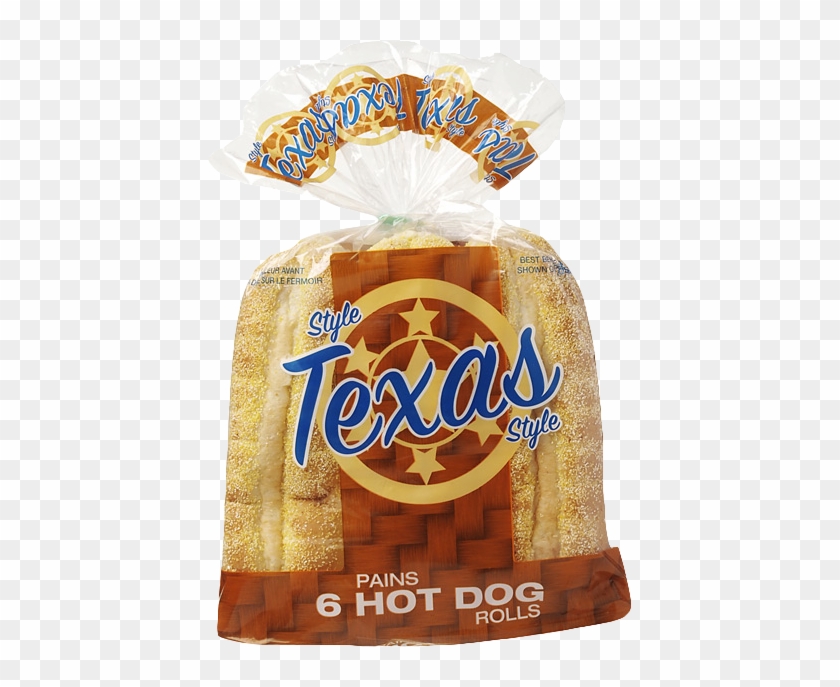 Hot Dog Texas - Texas Hot Dog Buns Clipart #886220