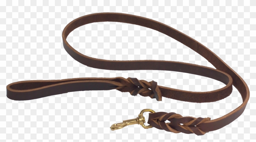 Working Agitation Leads - Leather Dog Leash Png Clipart