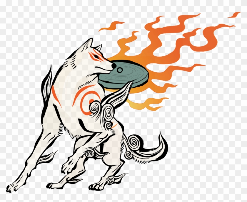 Animated Gifs , Png Download - Okami Amaterasu Clipart #886884