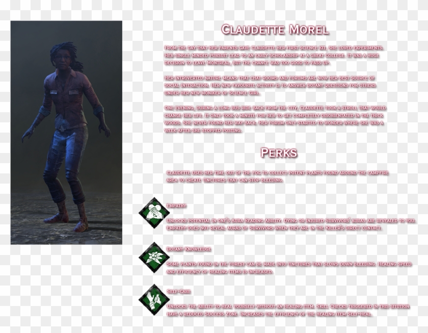 Dead By Daylight - Self Care Good Dead By Daylight Clipart
