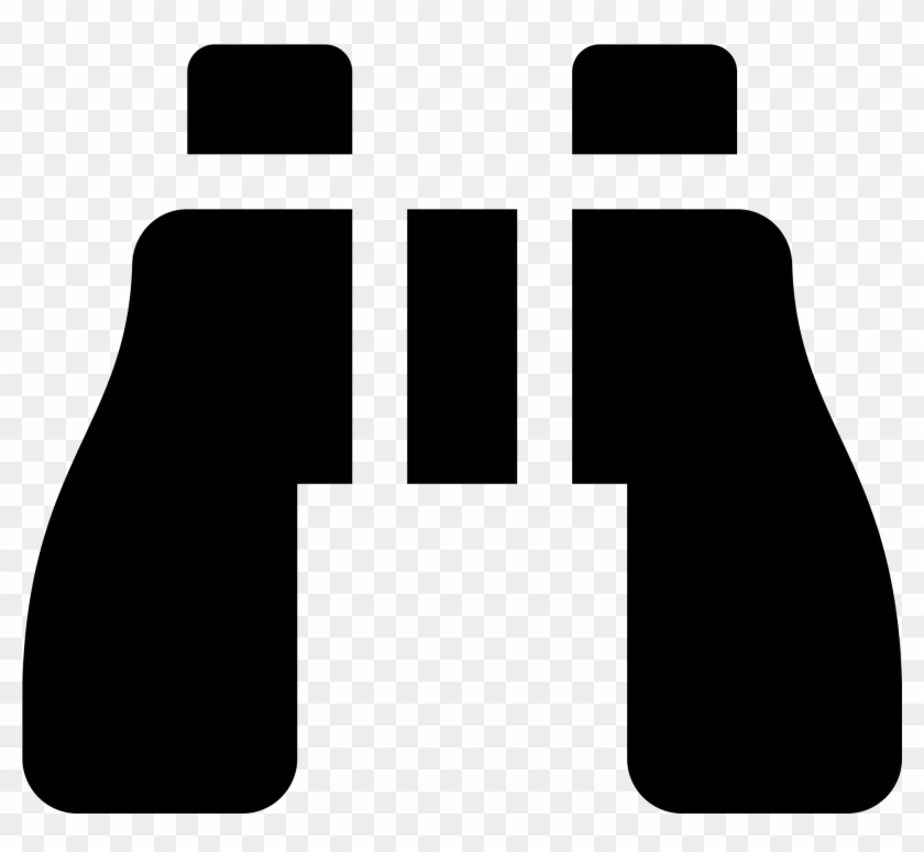 Open - Binocular Icon Clipart #886998