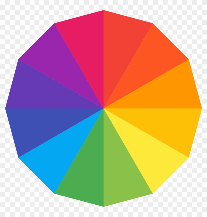 1600 X 1600 6 - Color Wheel Icon Svg Clipart