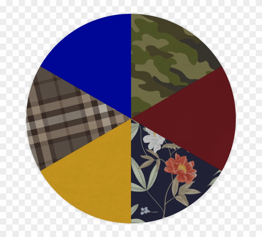 Fall Fashion Color Wheel - Circle Clipart