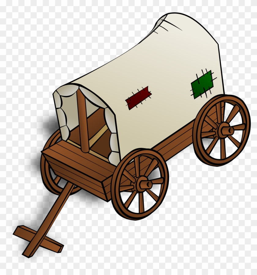 Big Image - Cart Wagon Clipart #887528