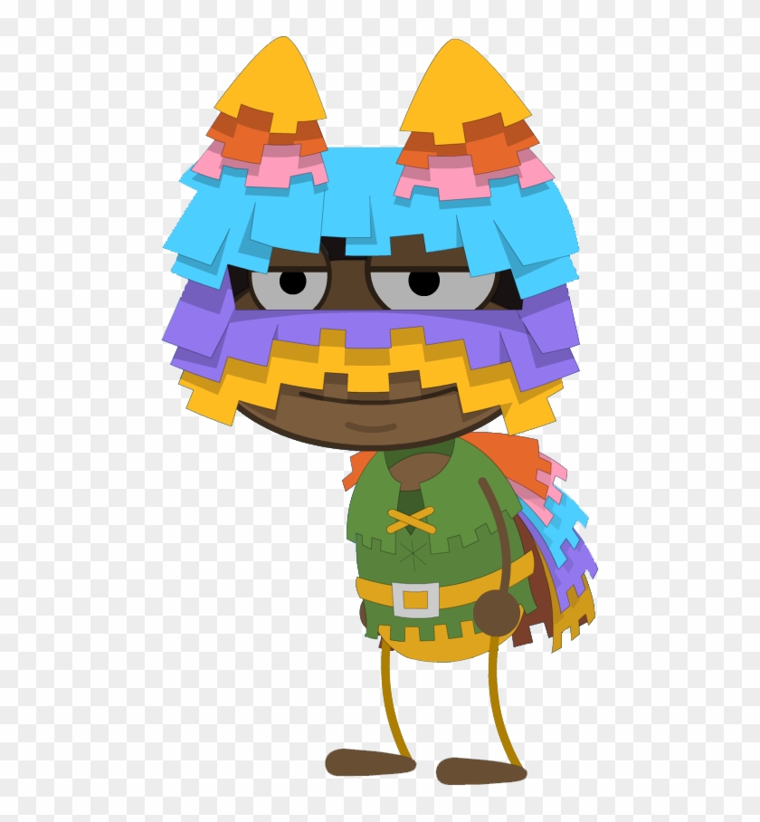 Piñata Man - Cartoon Clipart