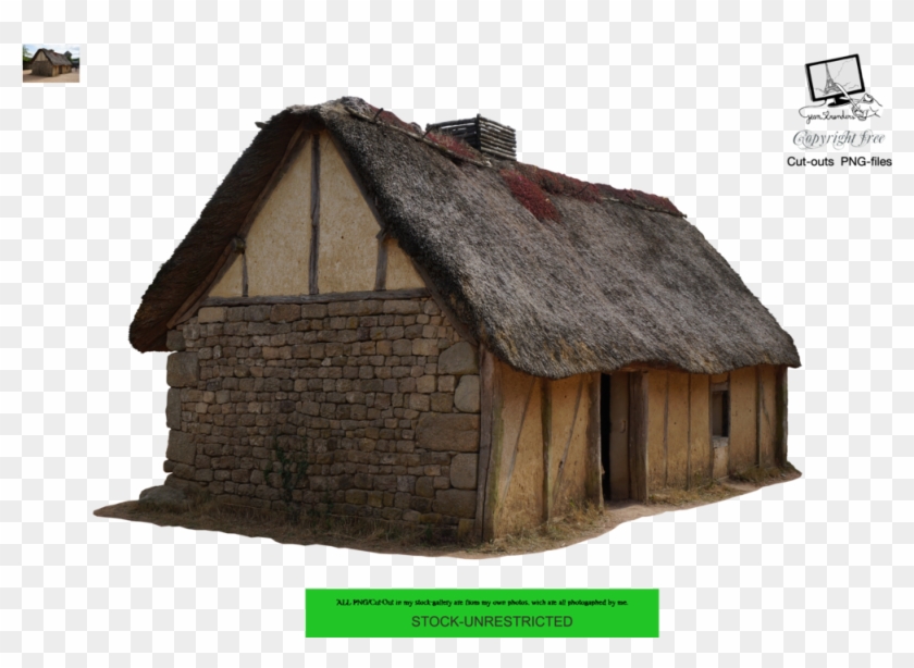 House Png - Medieval House Puy Du Fou Clipart