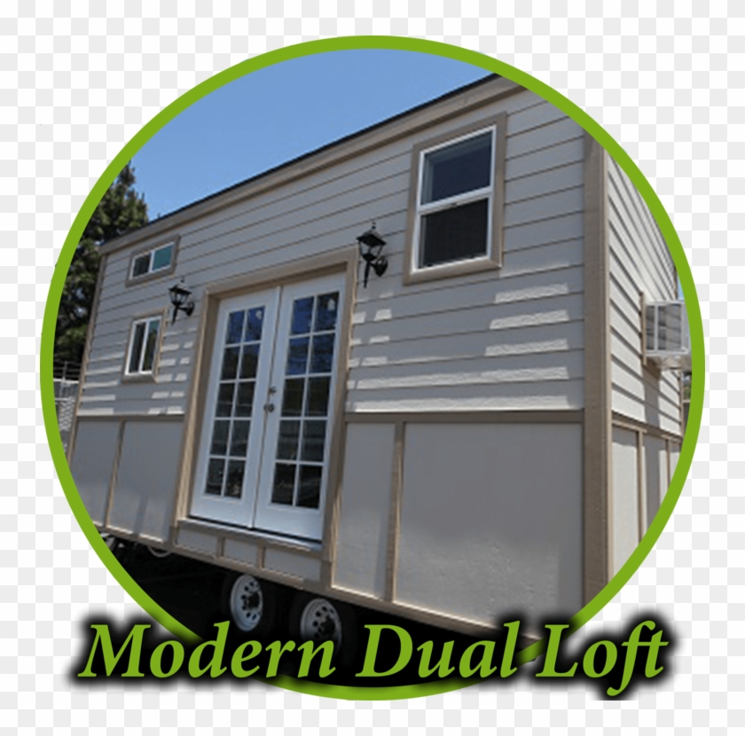 Modern Dual Loft Circle - Window Clipart #887721