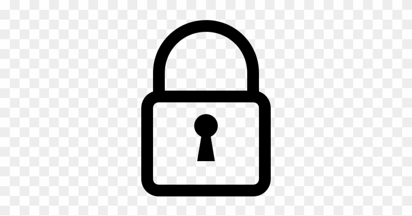 File - Ei-lock - Svg - Иконка Открытый Замок Clipart