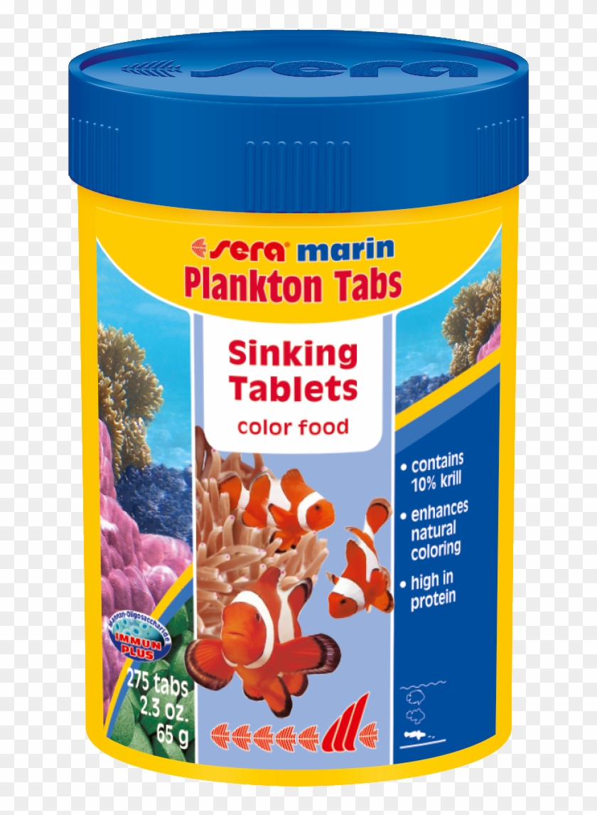 4001942450164 45016 Usa Sera Marin Plankton Tabs 100 - Sera Marin Granules Clipart #887746