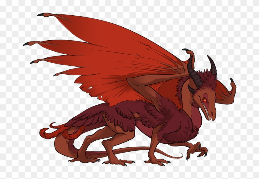 Vulture Dragon F Small - Vulture Dragon Clipart