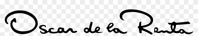 Oscar De La Renta Logo Black And White - Rosamor Oscar Dela Renta Clipart #887877