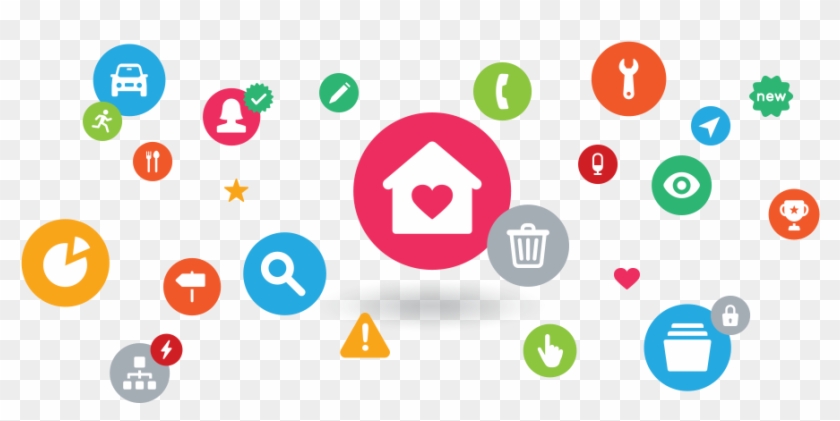 Colorful & Trendy Icon Pack For Your Next Project - Trendy Icons 2018 Clipart