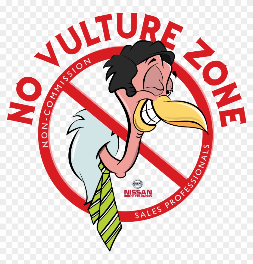 No Vulture Zone At Nissan Of Lafayette In Lafayette - Vulture Free Zone Clipart #888560