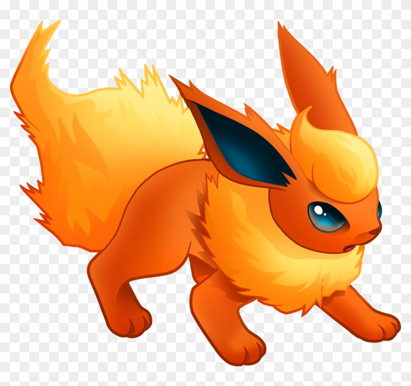 Pokemon Shiny-flareon Is A Fictional Character Of Humans - Shiny Flareon Clipart #888589