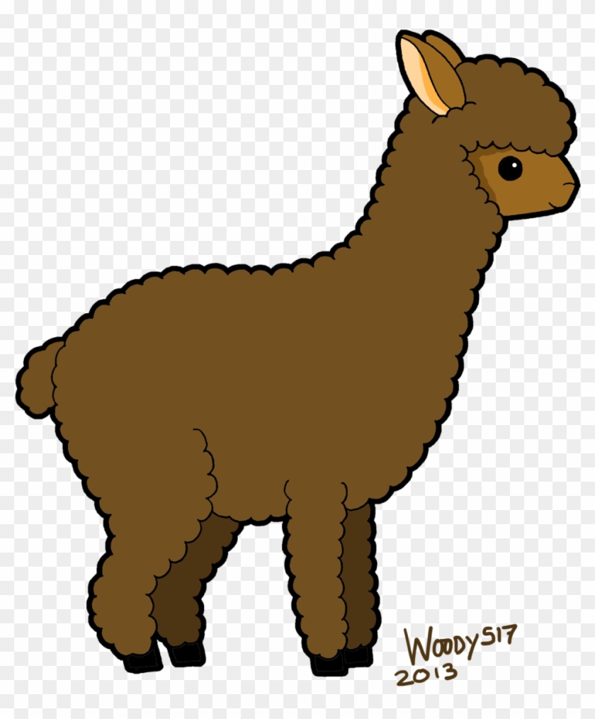 28 Collection Of Alpaca Drawing Tumblr - Alpaca Clipart Transparent Background - Png Download