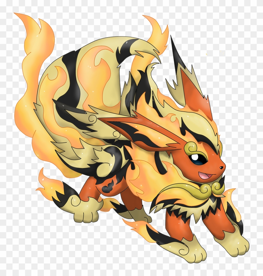 Pokemon Shiny Flareon Clipart