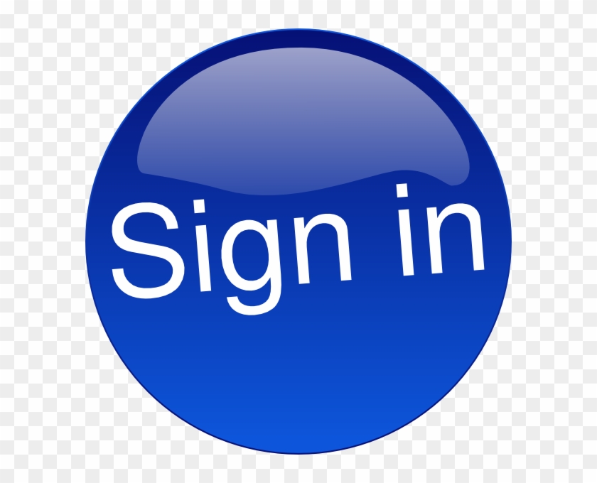 Sign In Button Clip Art - Free Clip Art Training - Png Download #888971