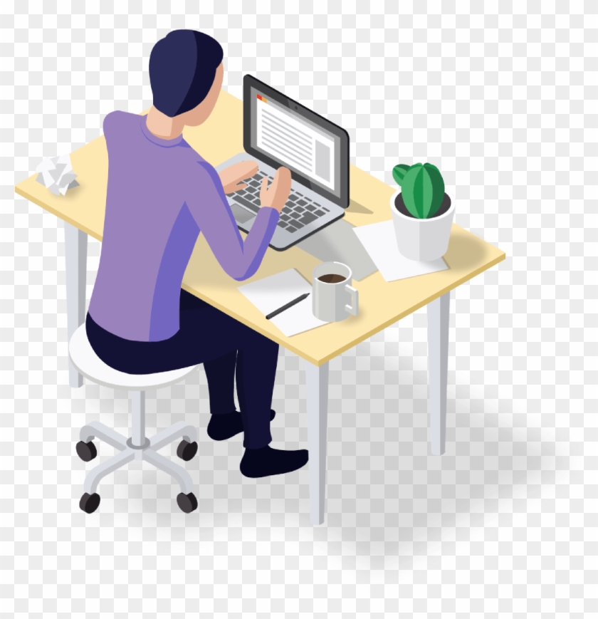 Header - Computer Desk Clipart