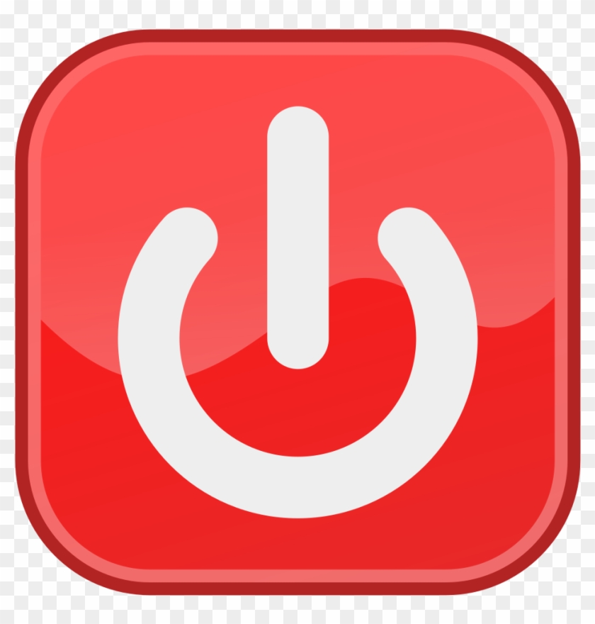 File - Shutdown Button - Svg - Shutdown Button Clipart