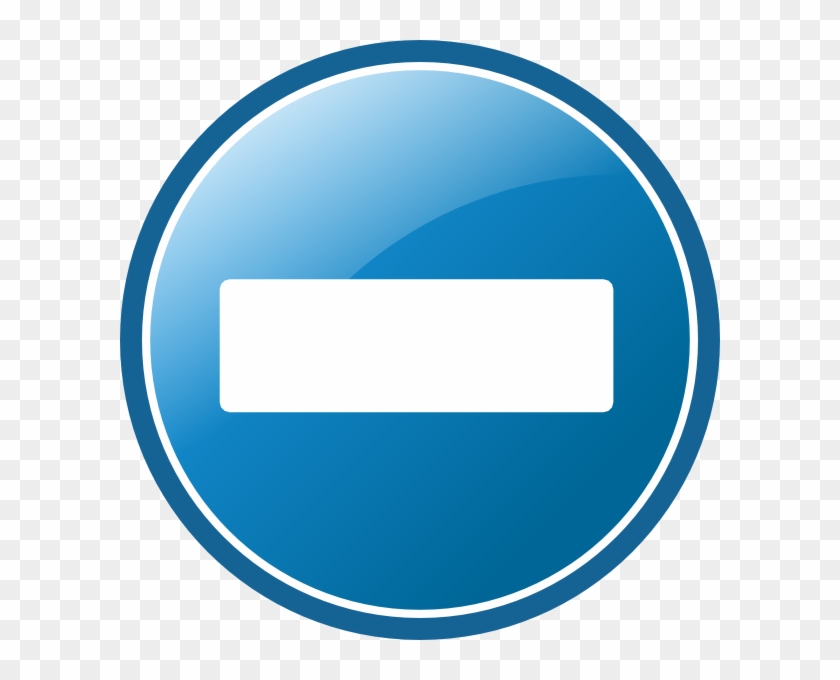 Minus Png - Minus Icon Blue Clipart