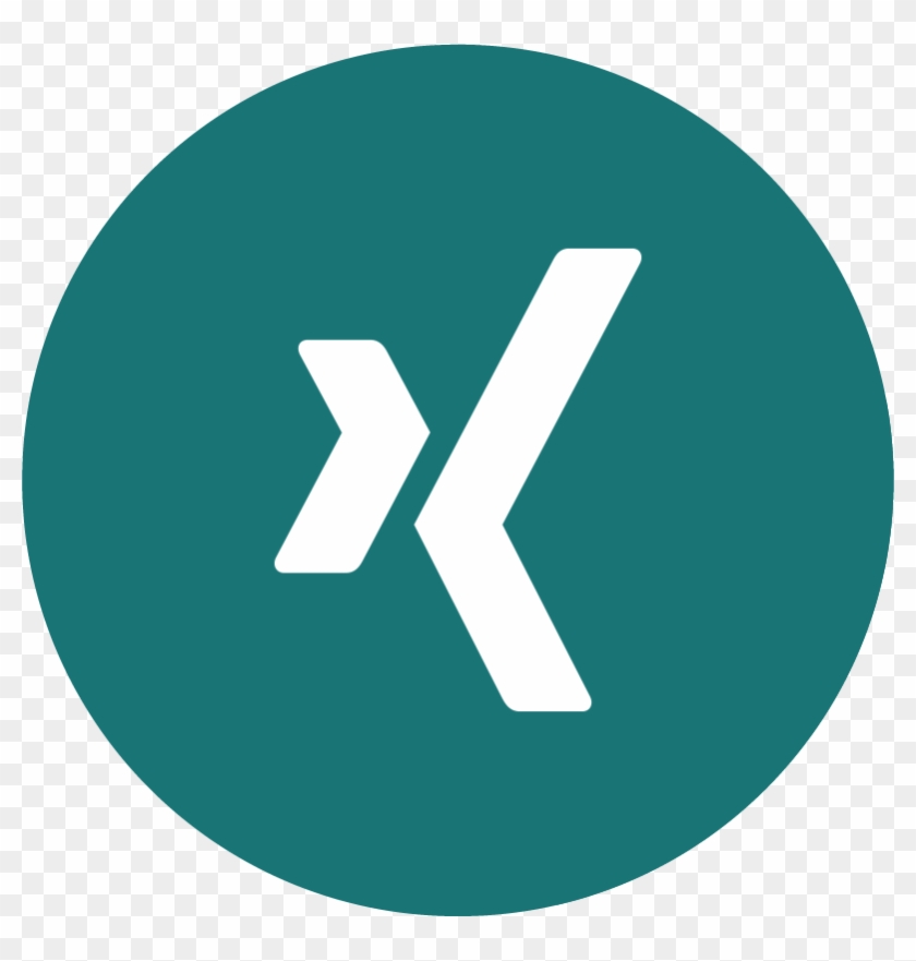 Xing - Xing Social Media Icon Clipart