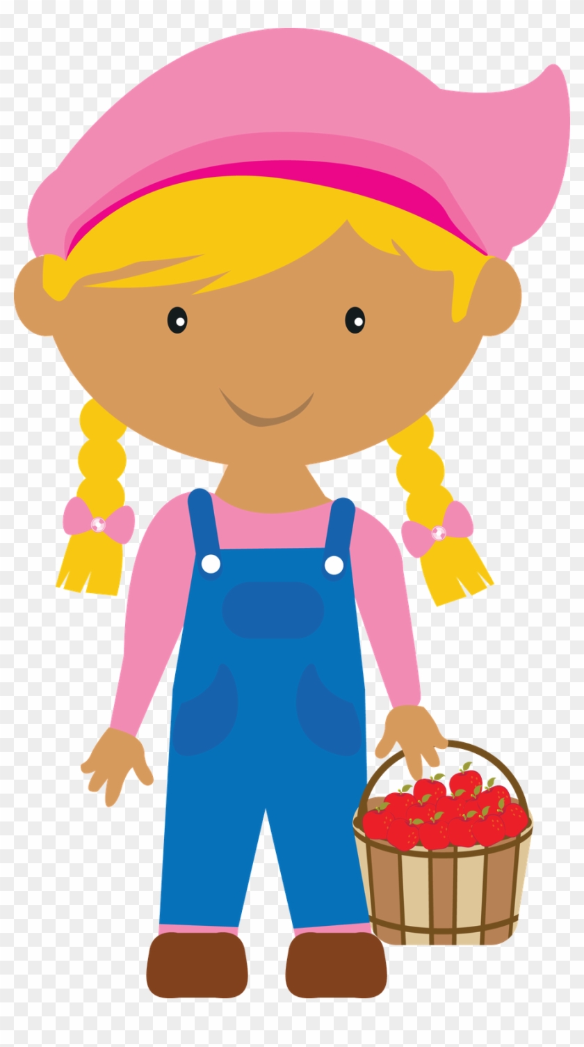 Farmer Png Image - Girl Farmer Cartoon Clipart (#889944) - PikPng